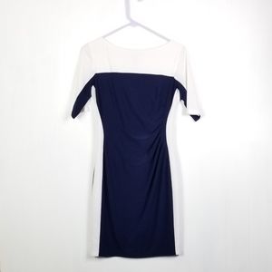 Chaps dress  blue and white  sz PM